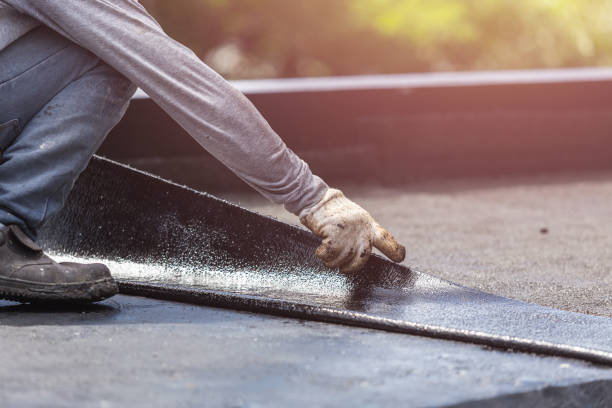 Professional Emergency Waterproofing technician working in Nazareth, MI